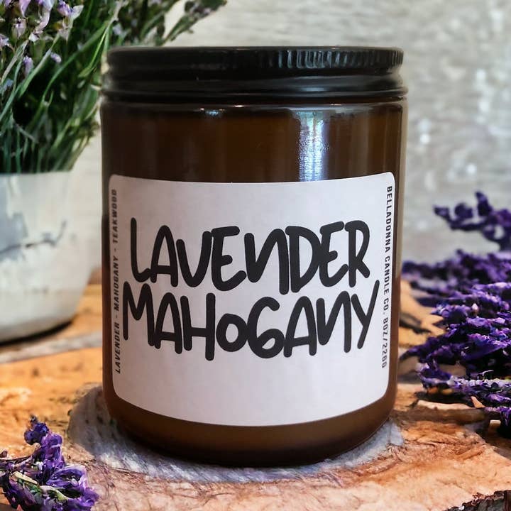 Lavendel mahogni for engroshandel hos Belladonna Farm