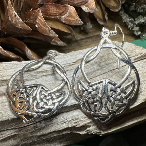 Ashling Celtic Knot Earrings for wholesale by Celtic Crystal Designs Jewelry & Gifts