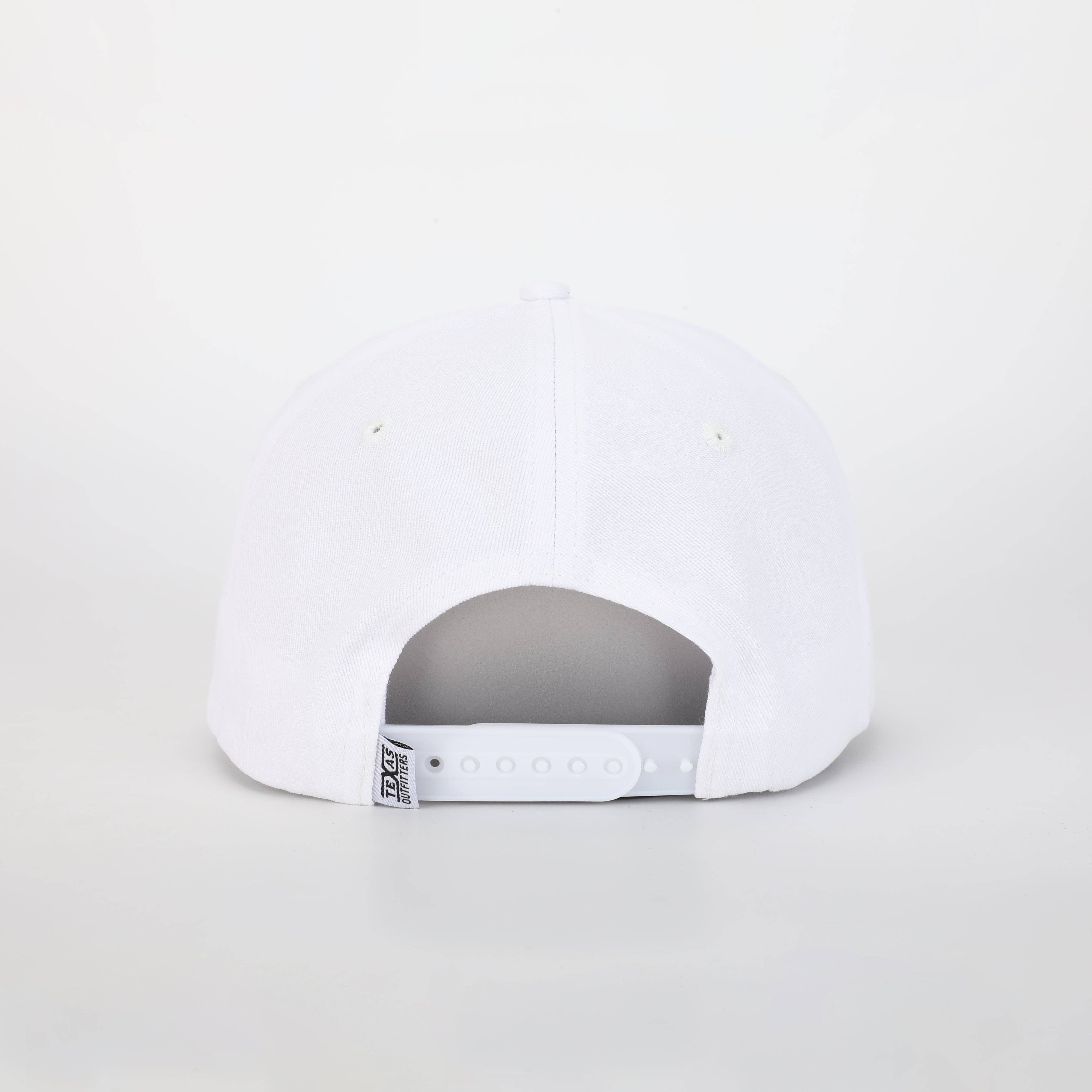 Texas Outfitters - Vendita all'ingrosso Cappellino da baseball - Unisex - Cappello Texas/TX in Stadium White e Austin Orange2