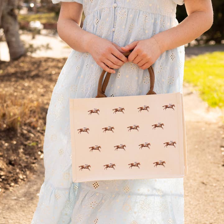 Running Horse Tote Bag for wholesale by Barrel Down South