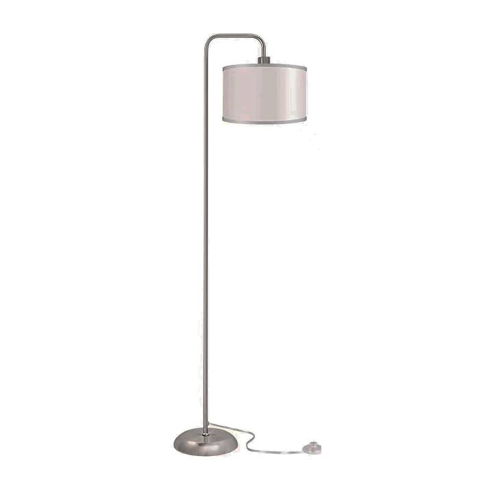 MIMAX - Wholesale Floor Lamp - Vallespir - Foot Salon Steel Pant. Blanche