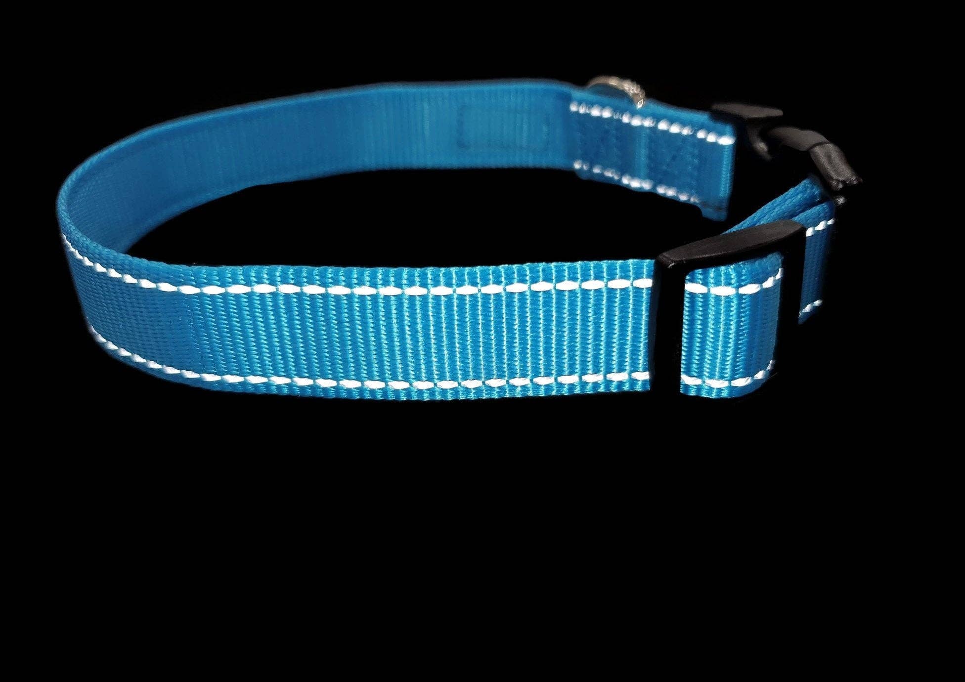 Moondidley Pets - Wholesale Pet collar – Dog - Nylon w/Reflective Stitching Dog Collar - Moondidley Pets6