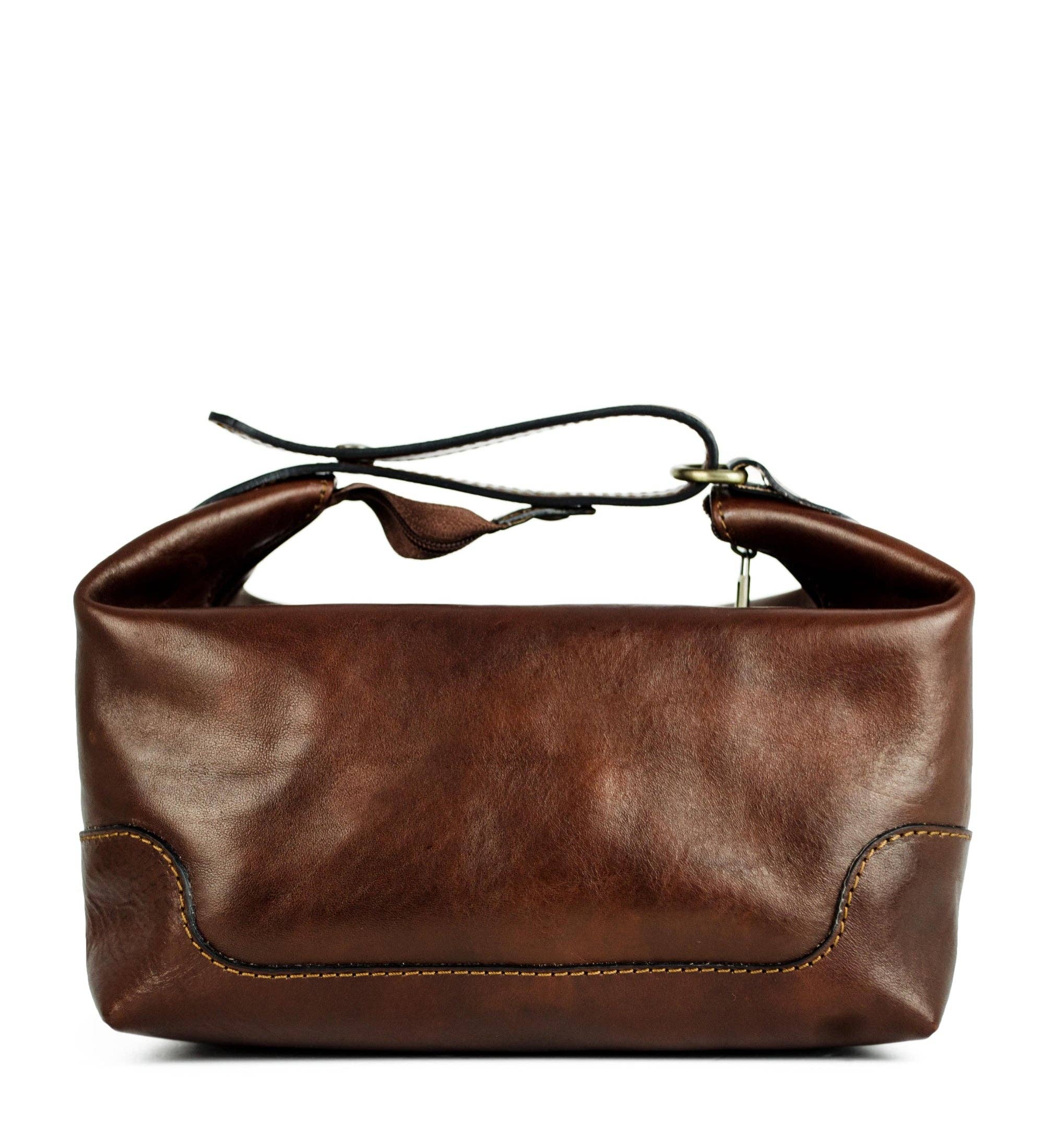 Time Resistance - Wholesale Toiletry Bag - Unisex - Leather Toiletry Bag - Autumn Leaves18