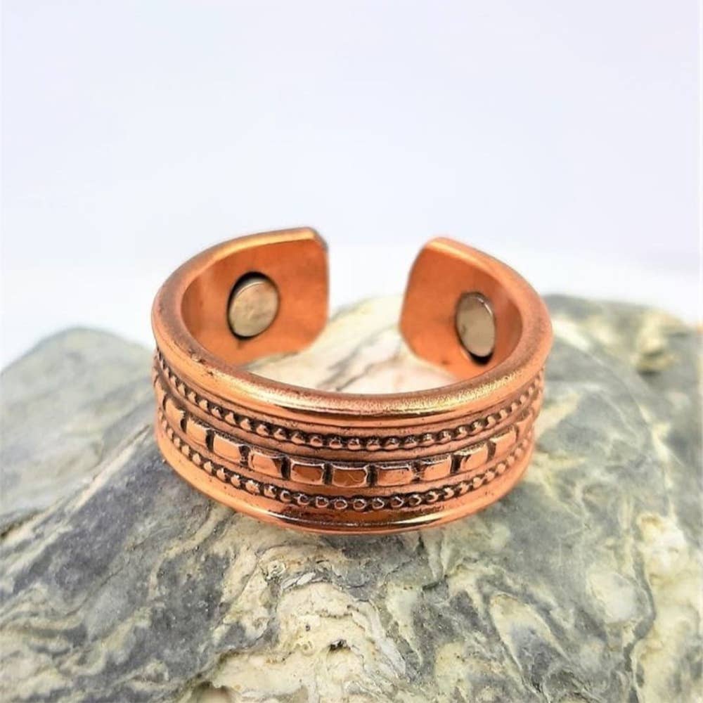 VIE – wholesale Band/stacked ring – Copper Rings35