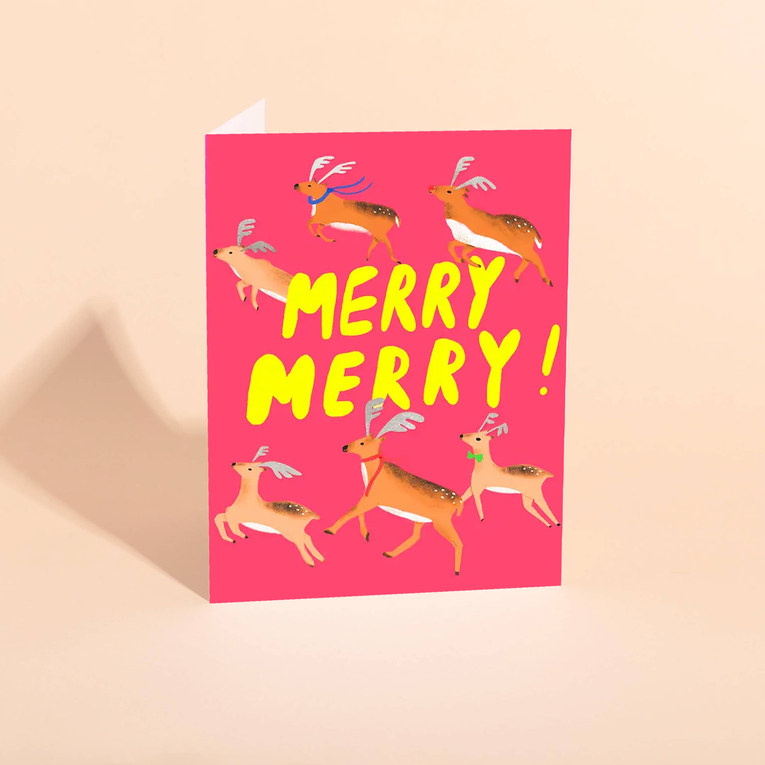 Carolyn Suzuki - Wholesale Christmas Card - TEAM RUDOLPH - Holiday Card