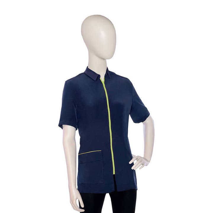 ARTERO USA INC - Wholesale Healthcare Uniform - Men's - Artero Niza Blue Smock3