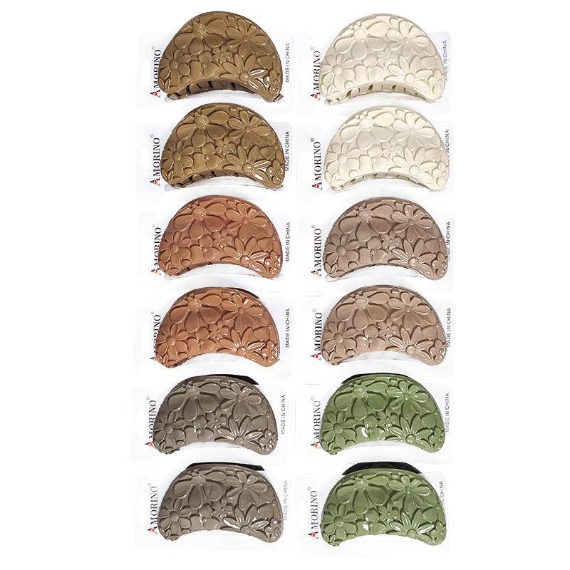 AMORINO SRL – Engroshandel Hårspænde - Dame – Pakke med 12 hårklemmer - YN2288D4570