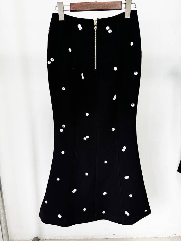 Productseeker - Vendita all'ingrosso Completo top e gonna - Donna - Completo elegante giacca con paillettes e perline e gonna a coda di pesce per bambini 7-8 anni15