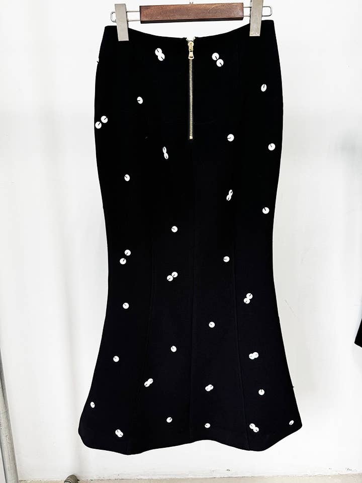 Productseeker - Vendita all'ingrosso Completo top e gonna - Donna - Completo elegante giacca con paillettes e perline e gonna a coda di pesce per bambini 7-8 anni15