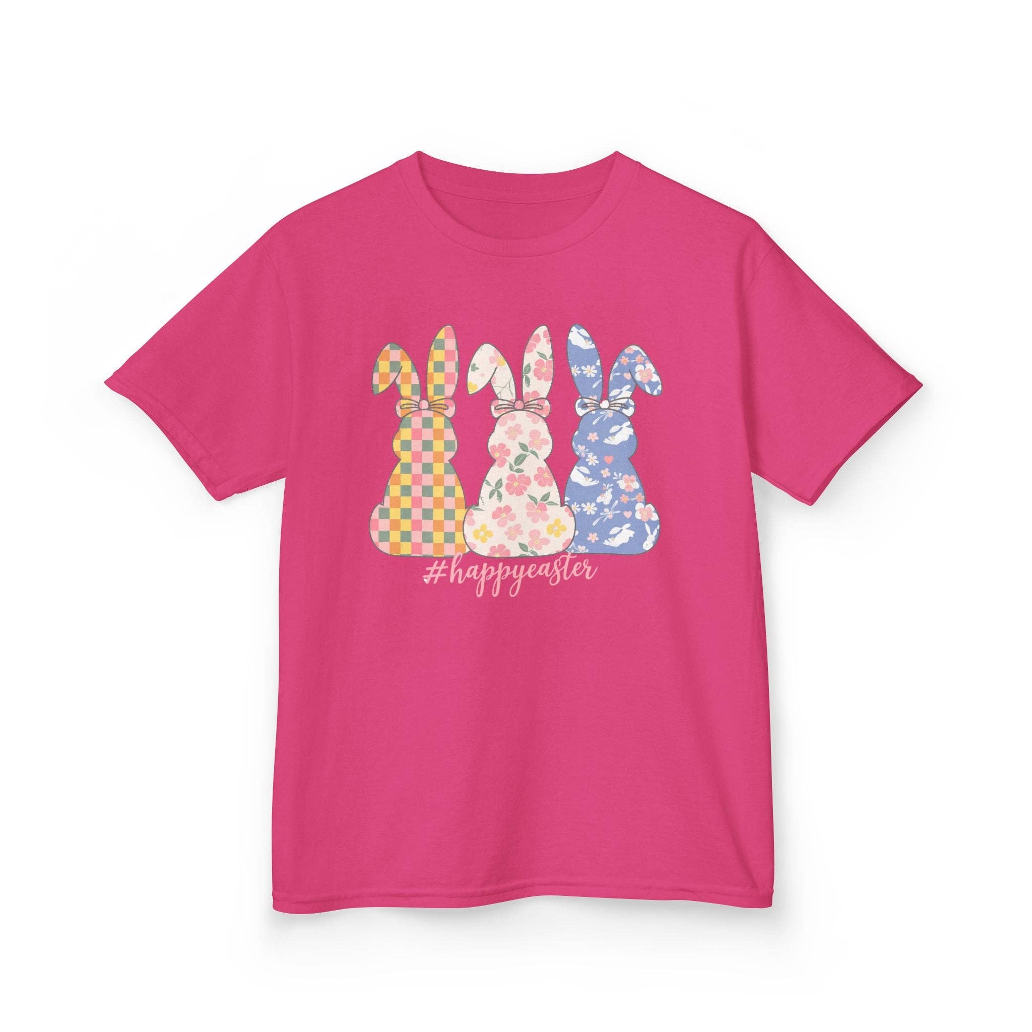 M2B Designs - Wholesale Screen Printed T-Shirt - Kids - Happy Easter Bunny Youth Tee4