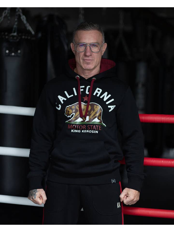 KING KEROSIN - Wholesale Hoodie - Heren - Hoodie «California Motor State»7