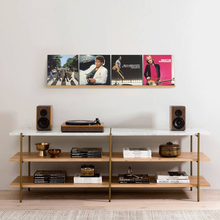 Well Made - Wholesale Wall Mounted Shelf - Vinyl Record Display Shelf - Single Records Only7