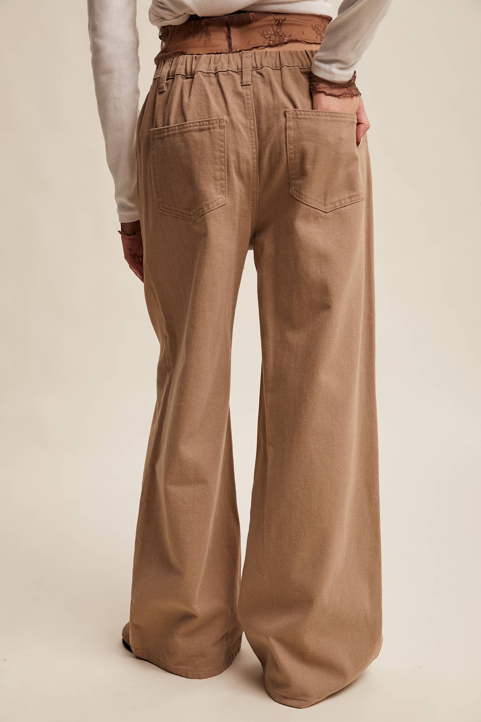 Listicle - Venta al por mayor Vaqueros - Mujer - Pantalones vaqueros de pierna ancha de colores19