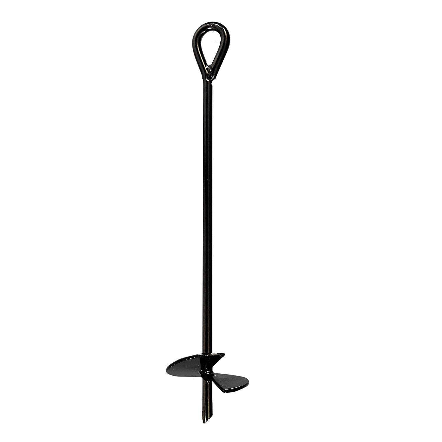 Ashman Online - Wholesale Garden Tool - Ashman Black Ground Anchor 40 Inches in Length and 10MM Thick in Diameter4