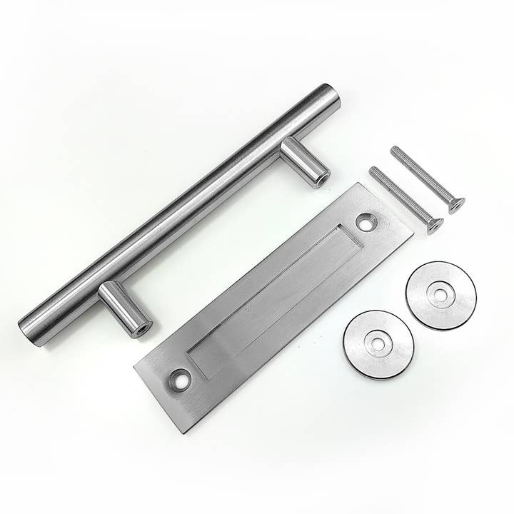 Brushed Nickel Stainless Steel Door Handle Design#10 for wholesale by Homacer INC