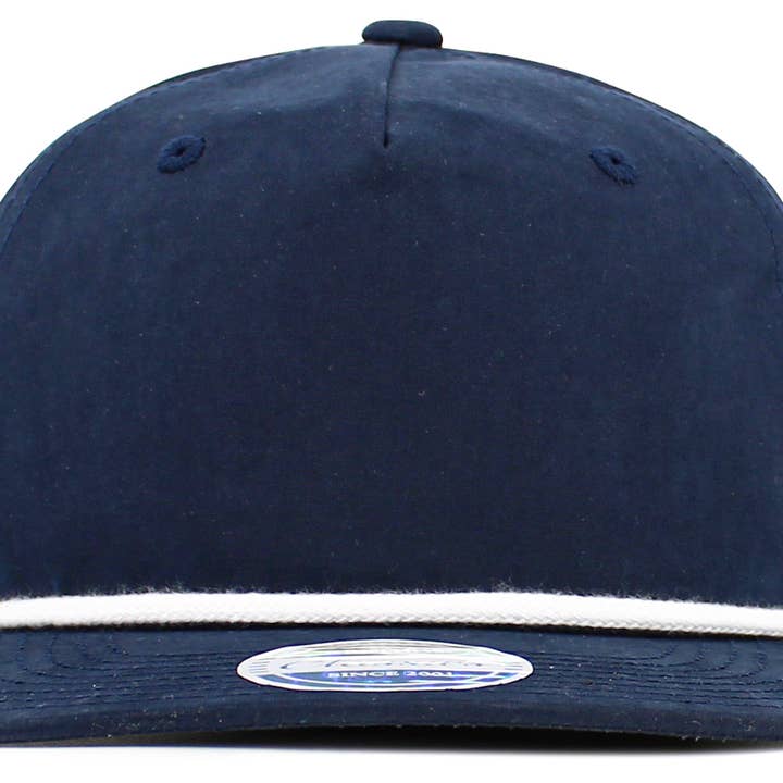 KBETHOS - Venta al por mayor Gorra snapback - Unisex - Gorra snapback de 5 paneles sin estructura con cuerda de algodón peinado y poliéster10