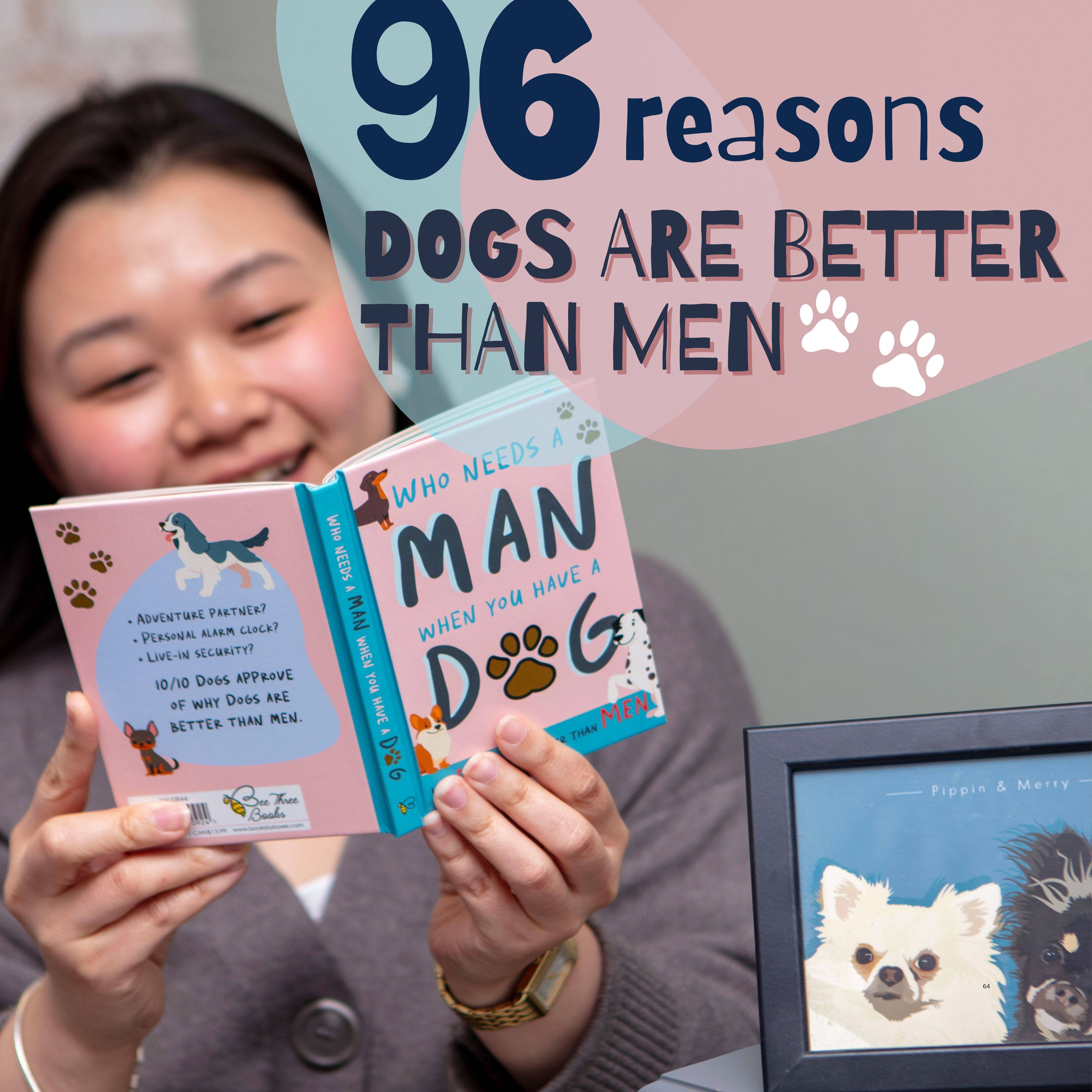 Boxer Gifts EU - Wholesale Pet  Book - Who Needs A Man When You Have A Dog: Funny Dog Gift Book4