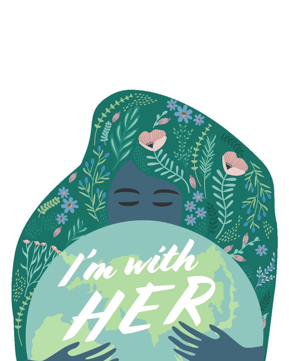 Cactus to Pine - Wholesale Sticker - Mother Earth Sticker2