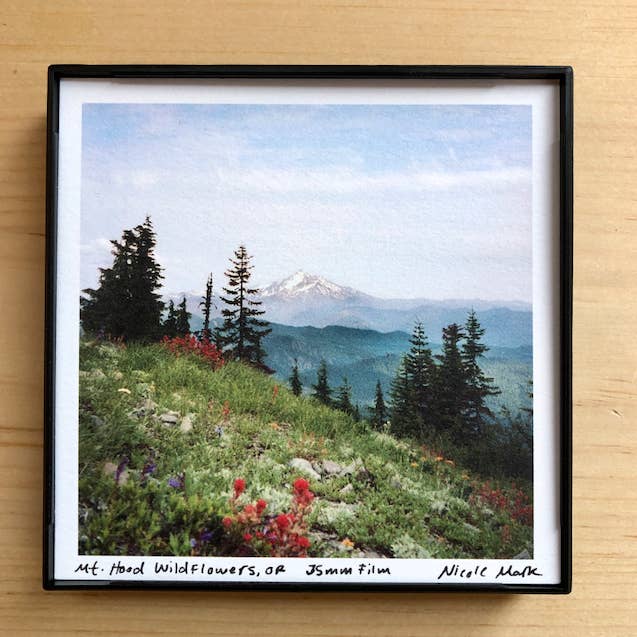 Stampa incorniciata 10,2 x 10,2 cm - Mt. Cappuccio Wild per la vendita all'ingrosso da parte di Nicole Mark Photography