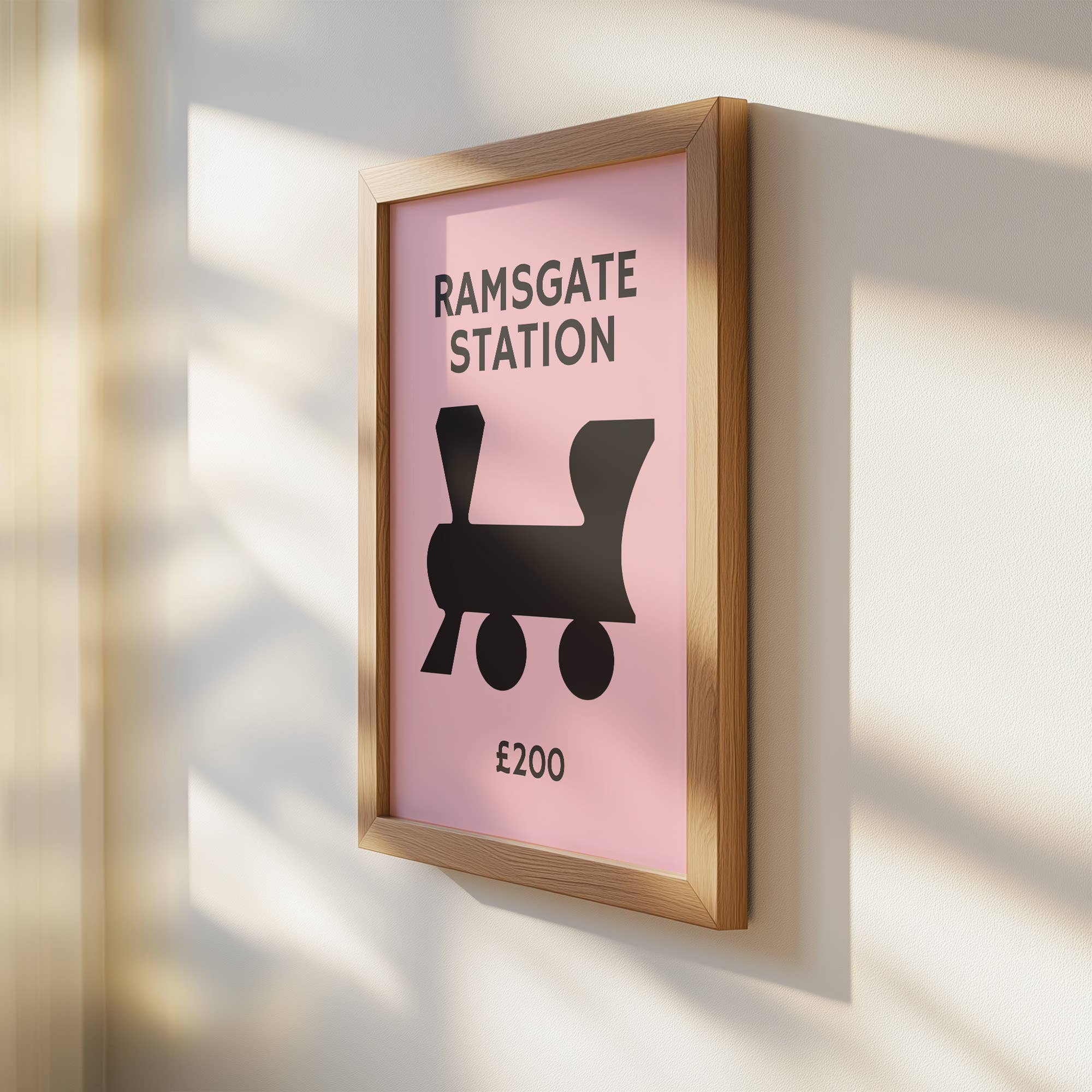Timmy Loves – wholesale Art print – Customised Railway Station A3 Art Print7