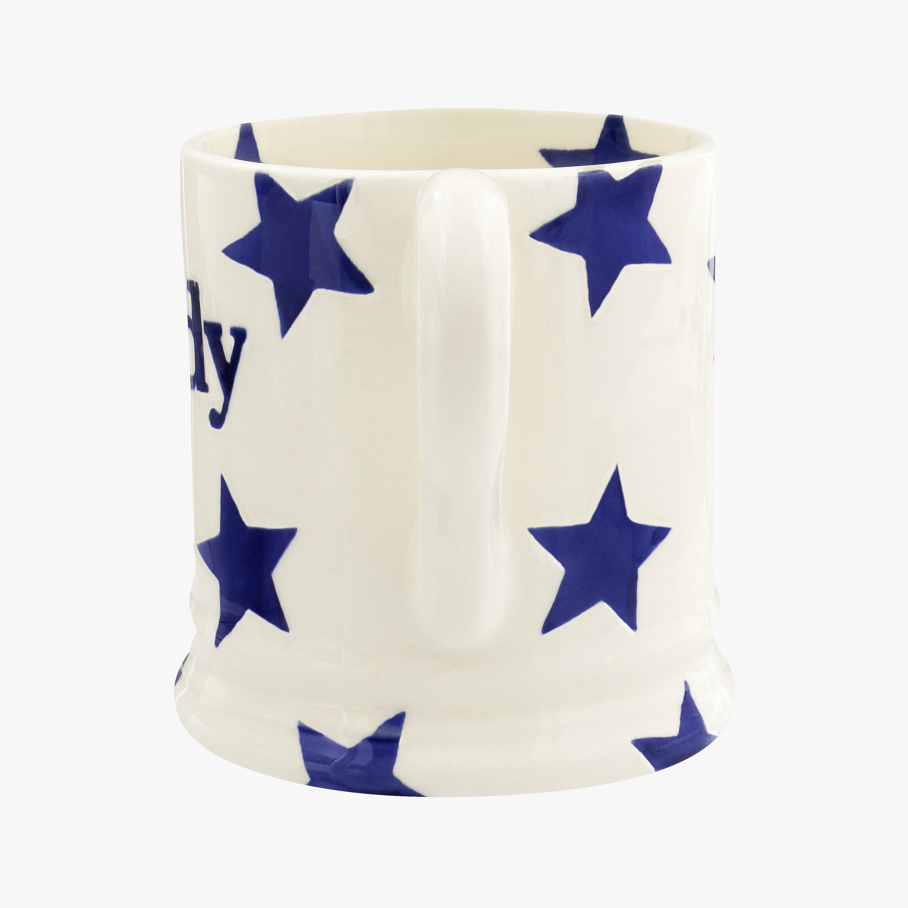 Emma Bridgewater - Wholesale Coffee Mug - Blue Star Daddy 1/2 Pint Mug1