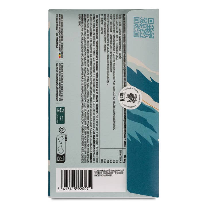 Dolfin - Wholesale Chocolate Bar - Vintage Winter Collection - Black 70% & Himalayan Salt2