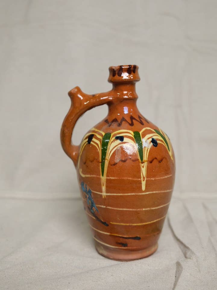 Vintage Hungaraian Clay Jug No.8 for wholesale by Twenty Third by Deanne