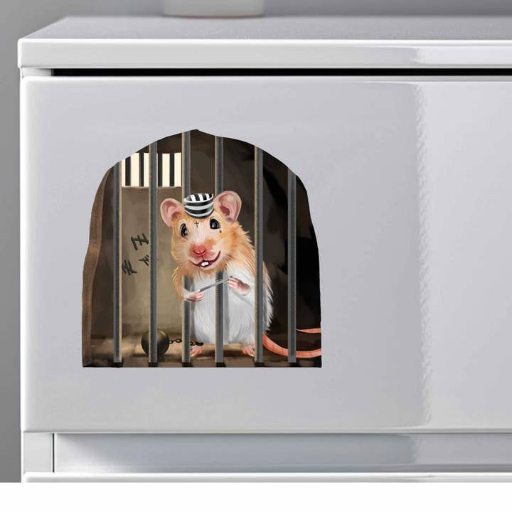 Micesterpiece - Wholesale Wall Decal/Stickers - 3D Mouse Hole Trapped Wall Sticker Decal - Micesterpiece9