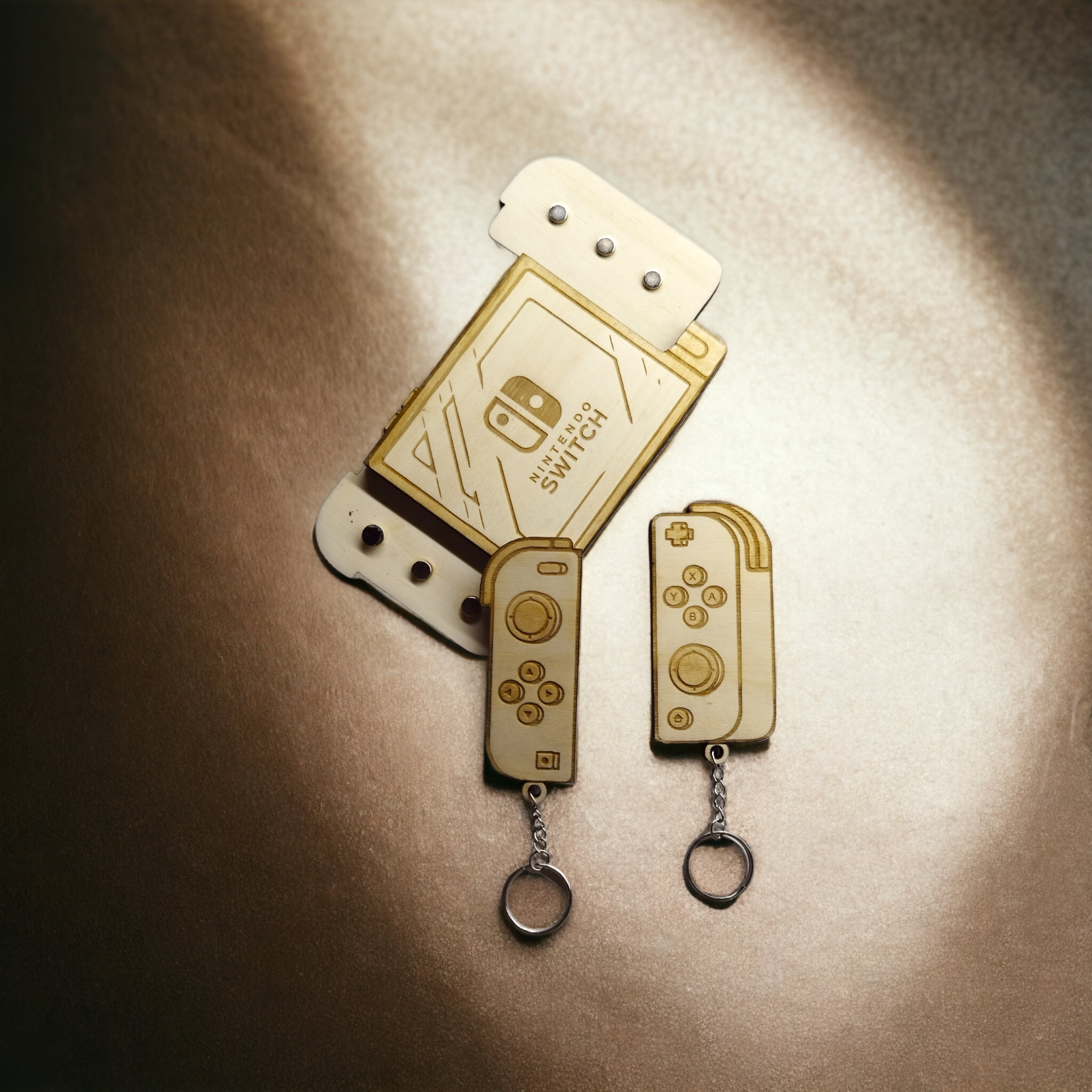 Studio Rima - Wholesale Keychain - Unisex - Nintendo Switch Keychain Magnet Wall Mount - Keyring Holder5