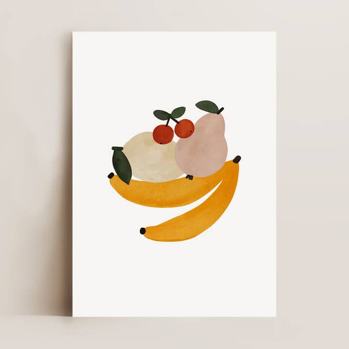 Impression de nature morte aux fruits pour la vente par Alluvion