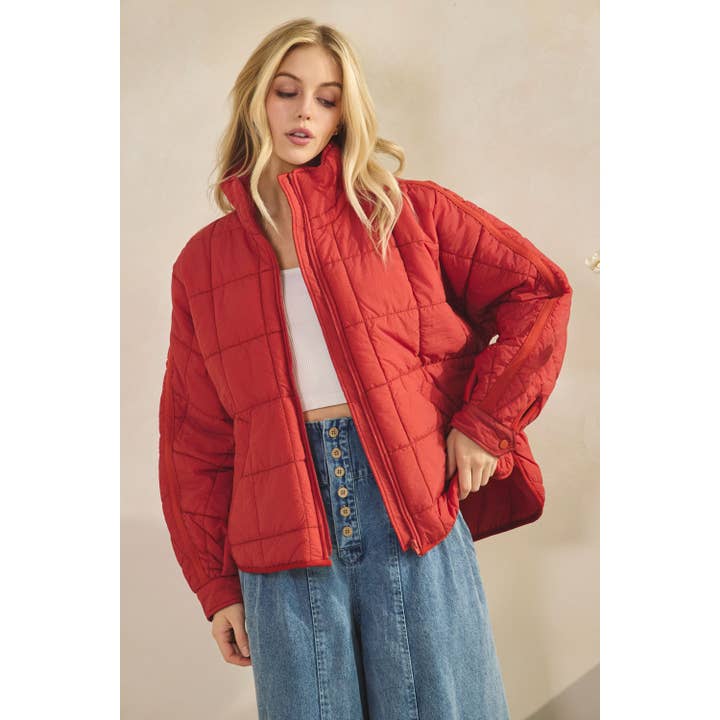 Veveret – wholesale Jacket – Women's – Zip Up Packable Puffer Jacket0