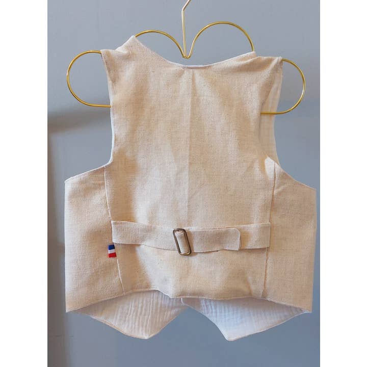 Linneväst för spädbarn och barn. för wholesale av SAS COCO PYLA