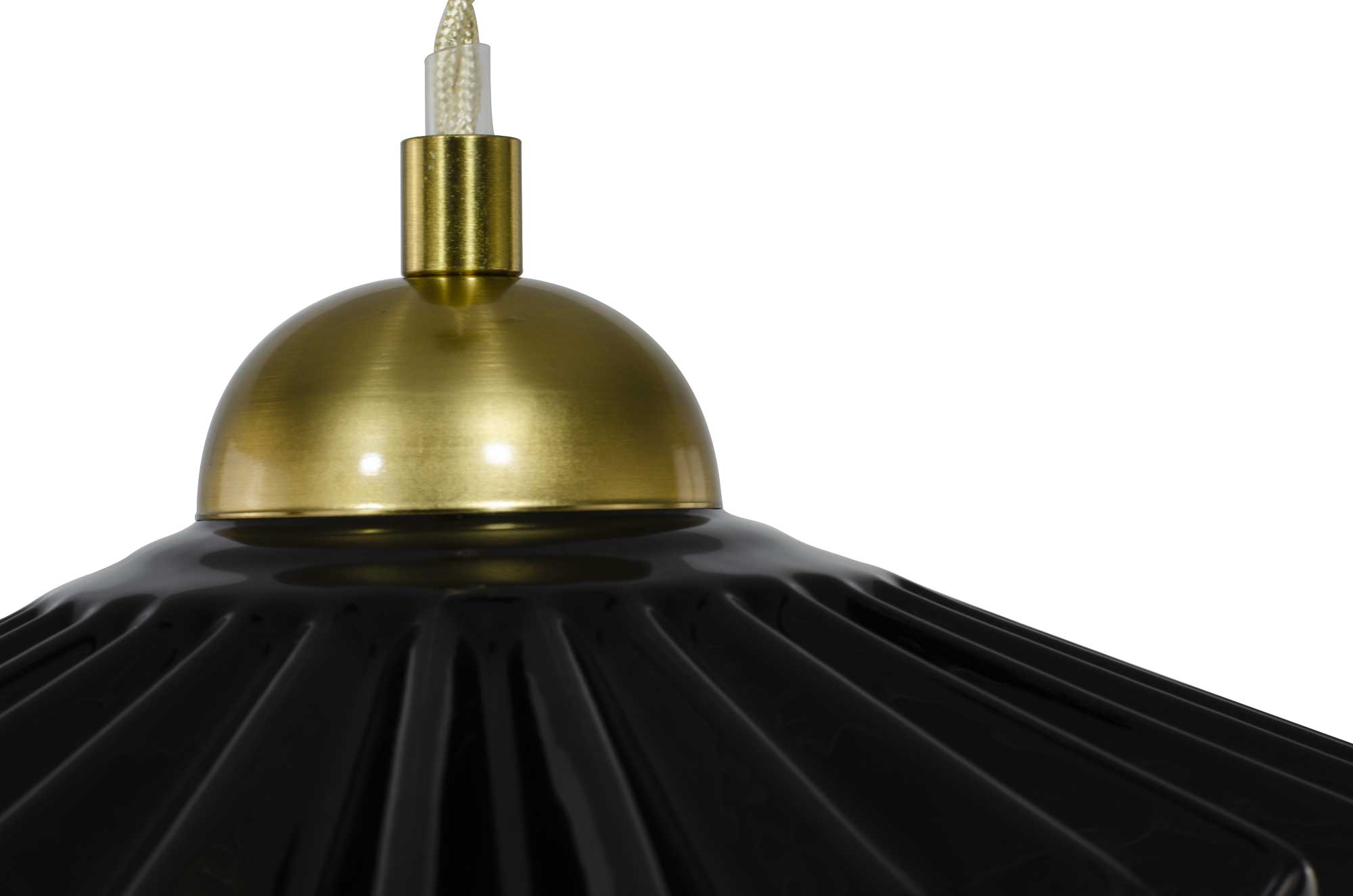 C-Création - Wholesale Chandelier/Hanging Light - Colored ceramic pendant and Babouchka textile cord20