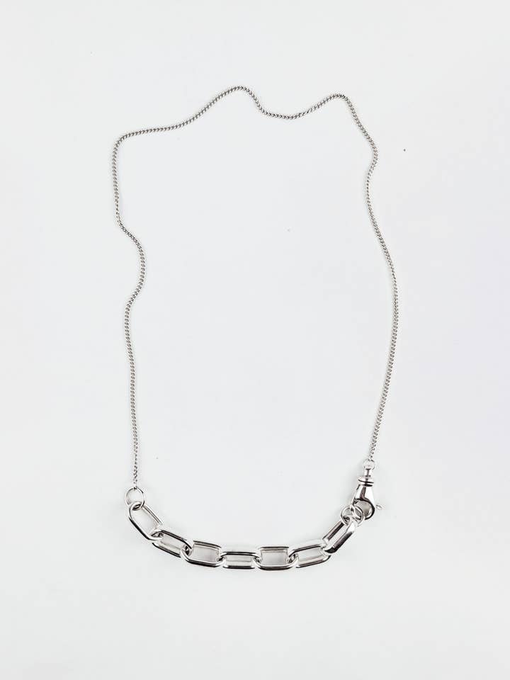 COLLANA A CATENA
argento sterling 925 eco per la vendita all'ingrosso da parte di Pulva Jewelry