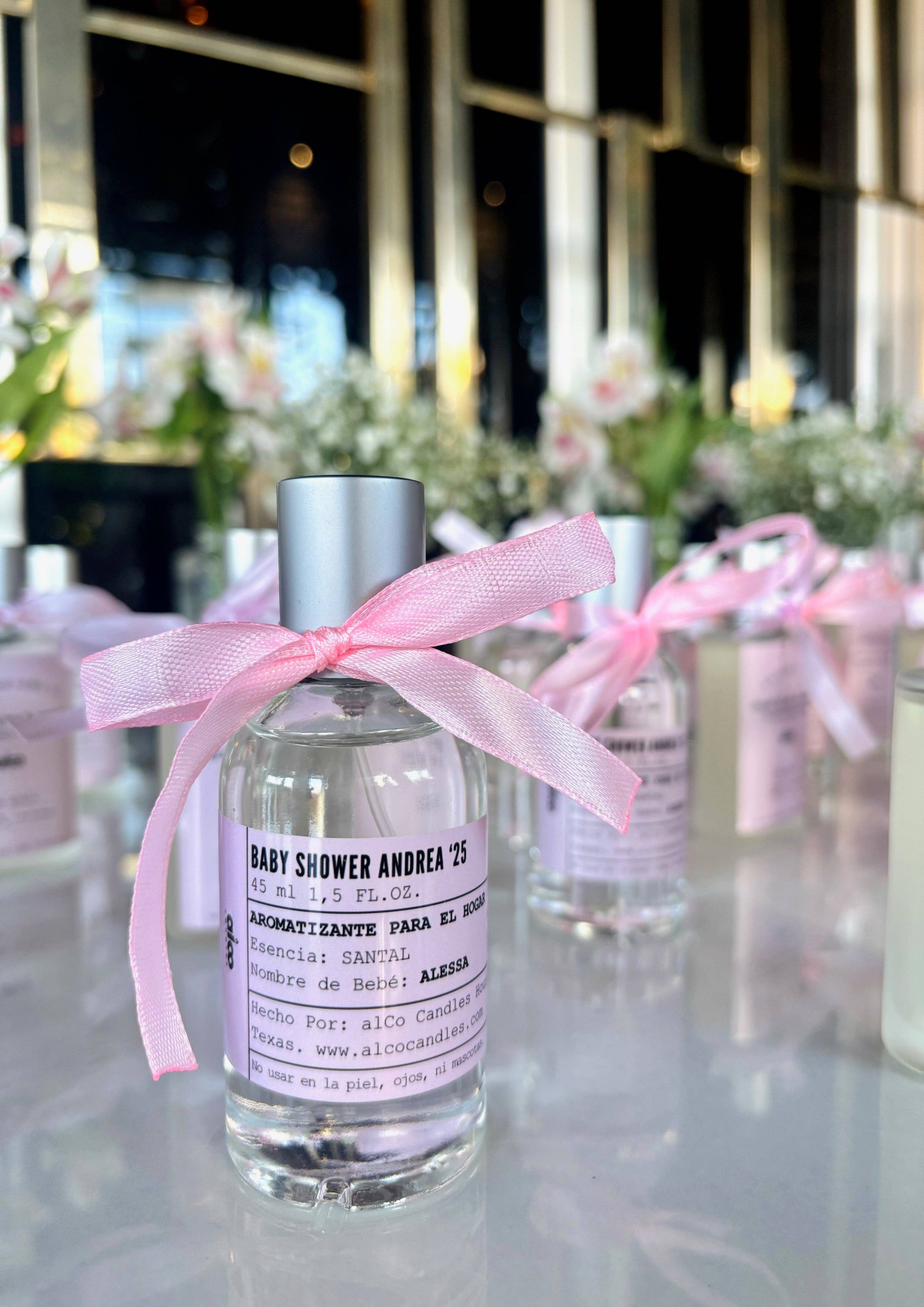 alCo Candles - Wholesale Room & Linen Spray - Personalized Baby Shower Party Favors - Room Sprays1