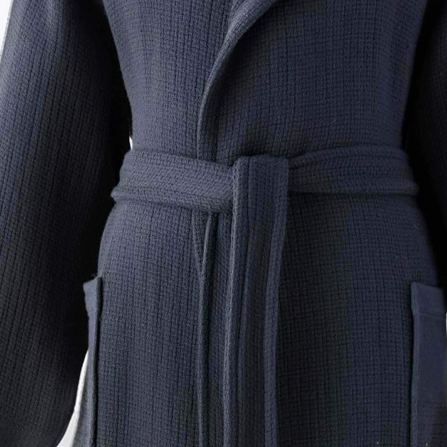 Kikoya - Vendita all'ingrosso Vestaglia - Unisex - Accappatoio Stonewash in Cotone Turco Leggero con Cappuccio Asciugatura Rapida1