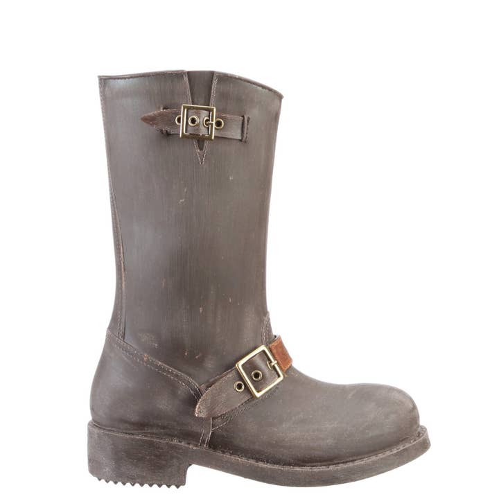 nat-2™ Rugged Prime Biker grijs bruin | 100% waterdichte regenlaarzen voor wholesale door thies