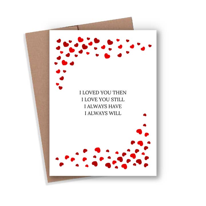 I Love You Card for wholesale by Expression Design Co