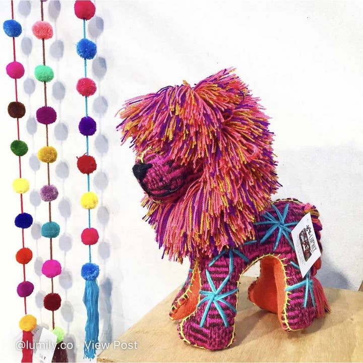 Repurposed Wool Decor Unicorn - Mexico - Assorted Repurposed Wool Decor Unicorn - Mexico - Assorted