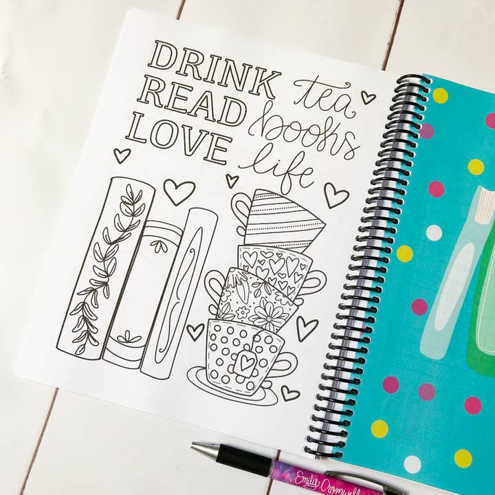 Emily Cromwell Designs - Wholesale Planner - The Book Lover's Planner