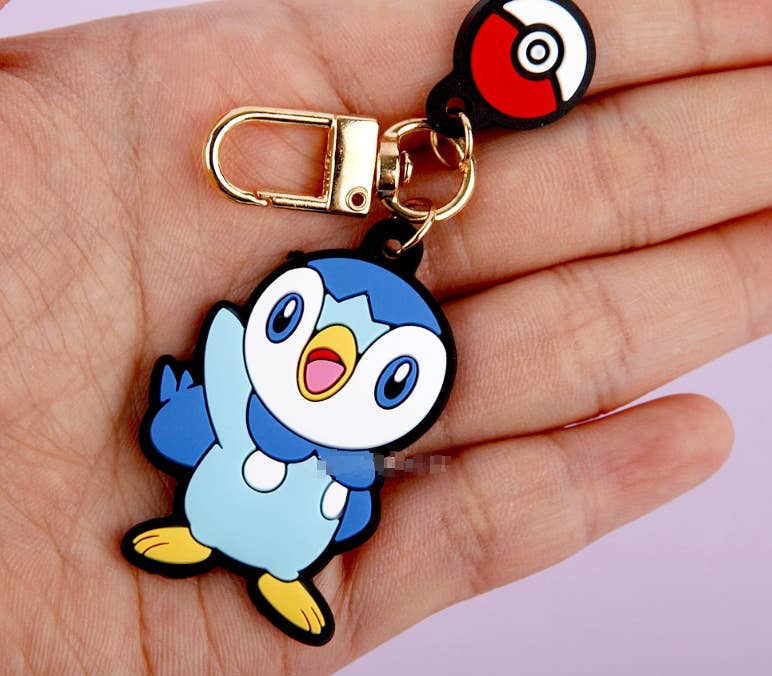 K-Wonderland - Wholesale Keychain - Kids - Pokemon Characters Key Chain ring Bag Charm variety  Pack8