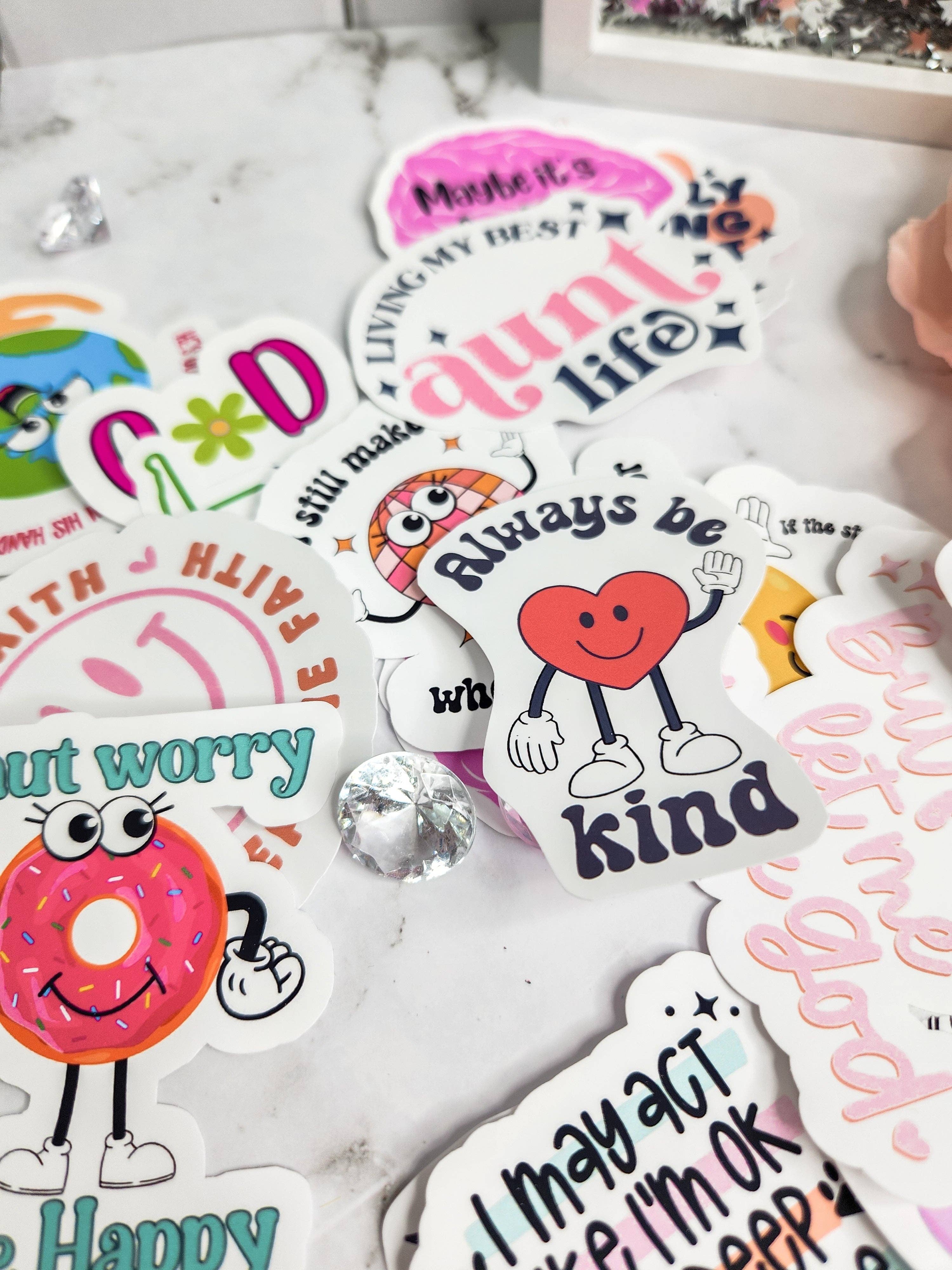 Sparkle and Peony - Wholesale Sticker - Maybe it's anxiety? Sticker2