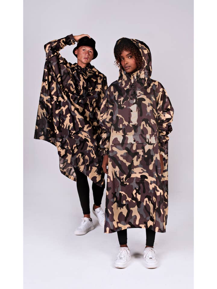 Rainkiss - Wholesale Poncho - Women's - Camo - Rain Poncho4