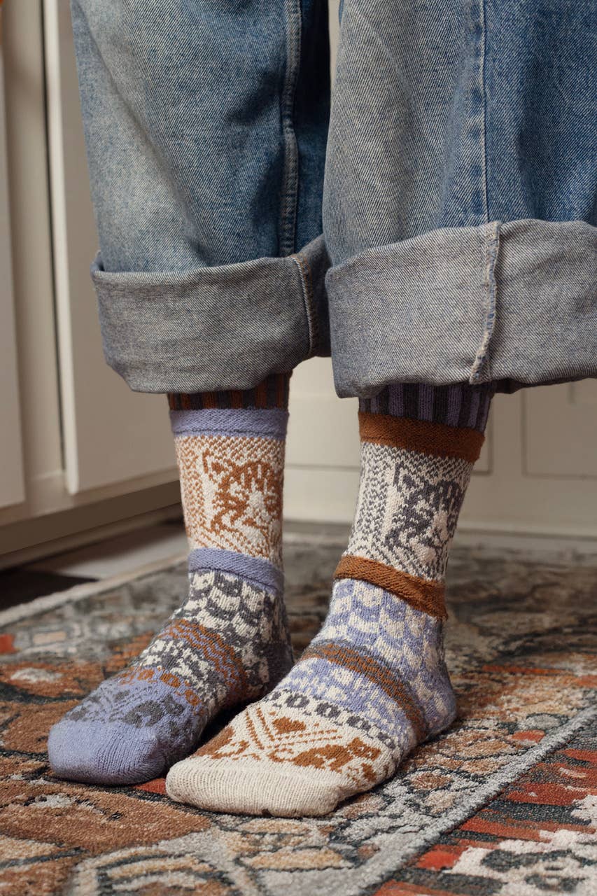 Solmate Socks - Wholesale Socks - Unisex - Cat Crew Socks | Give Back to Pet Rescue1