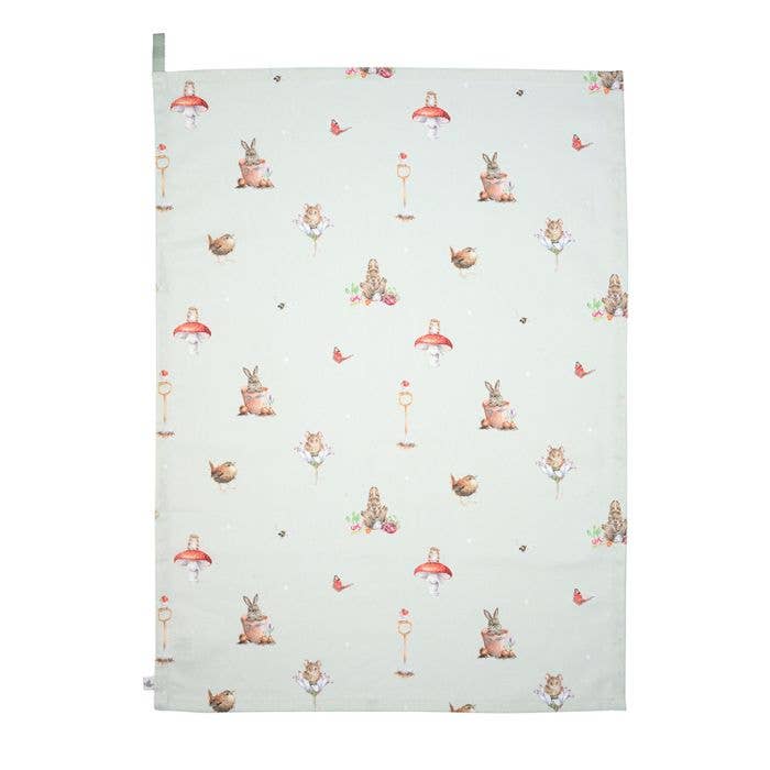 Wrendale Designs - Wholesale Tea Towel - Garden Friends Tea Towel2
