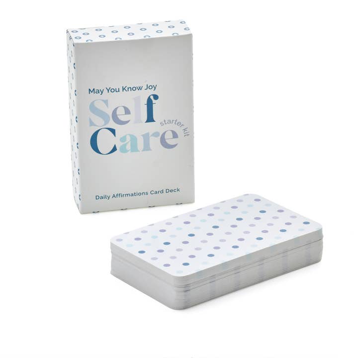 Self-Care Starter Kit - Affirmation Card Deck for wholesale by May You Know Joy Inc.
