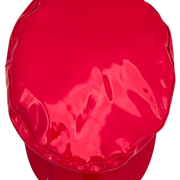 ROUGE Chapeau de journaliste Patent Fashion en vente sur Faire3