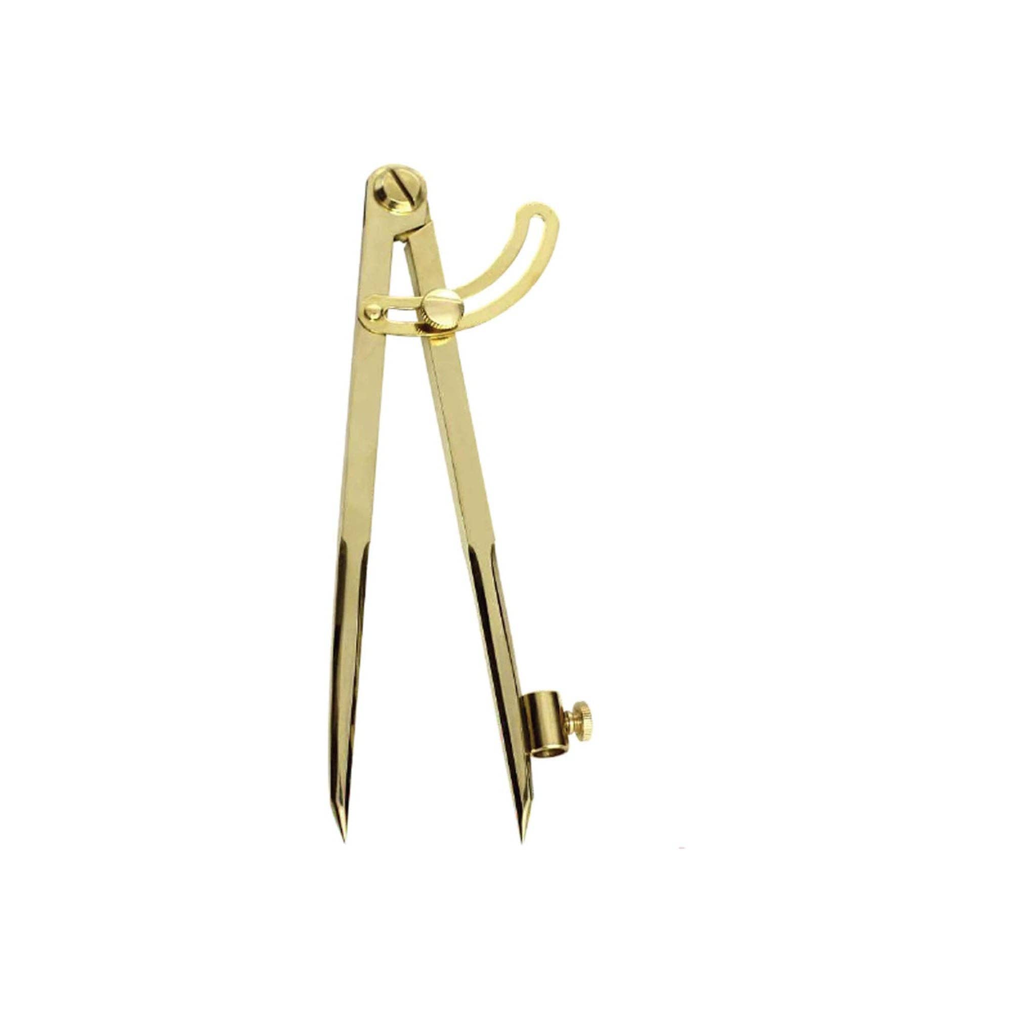 Liquidraw – wholesale Navigational compass – Liquidraw Locking Wing Divider with Compass - 8" Brass
