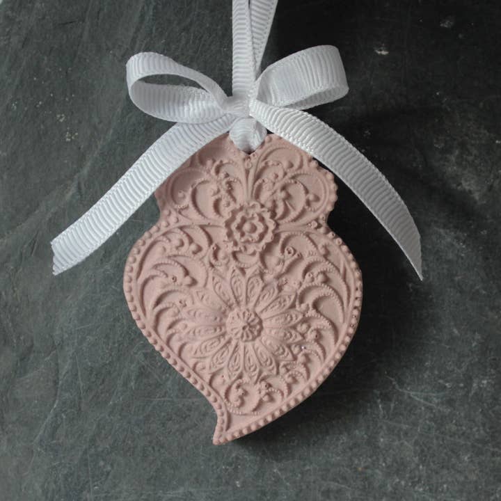 Coração de Viana de Cerâmica Perfumada por atacado de 44 - Quarenta44Quatro