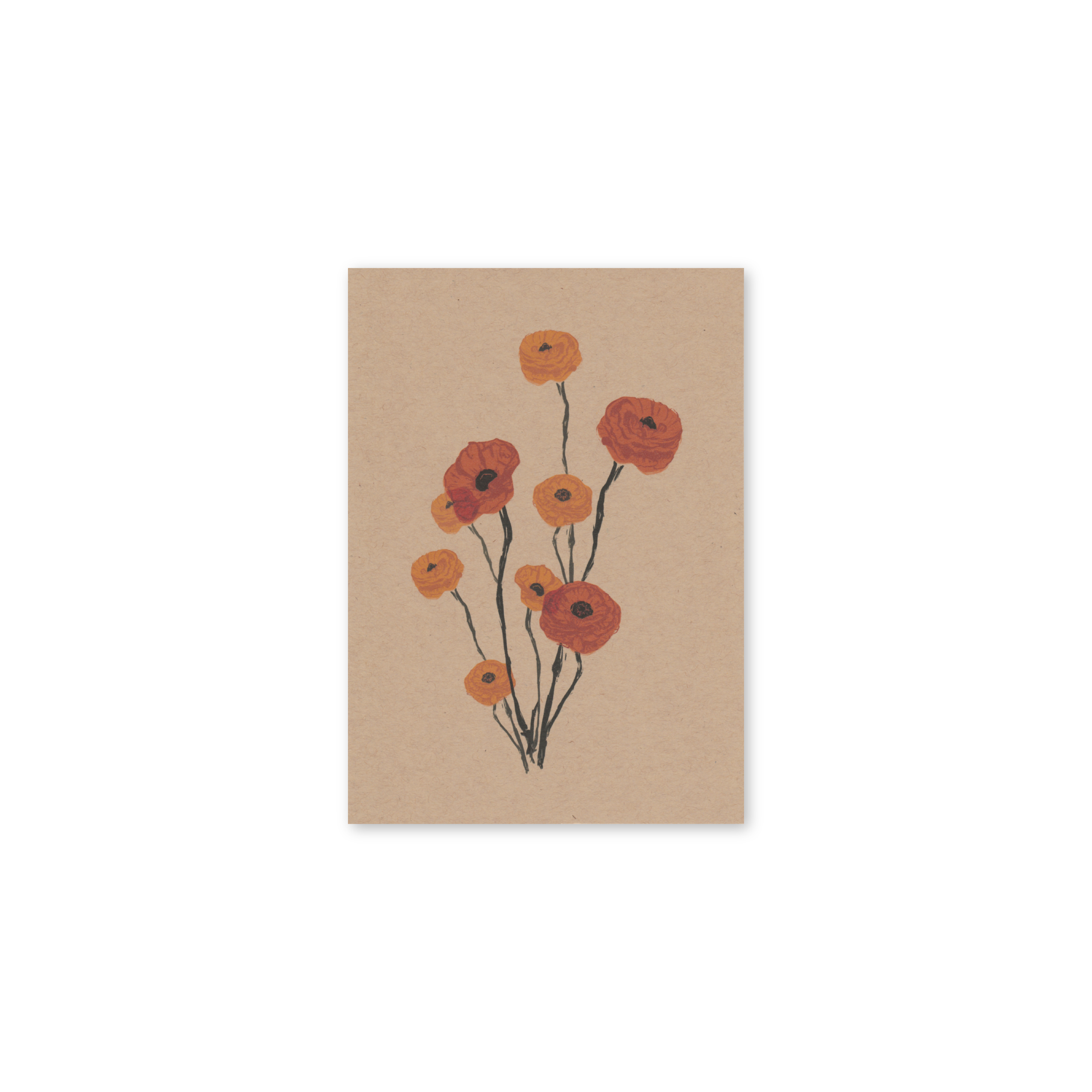 Big Fog - Wholesale Art Print - Poppies Print1